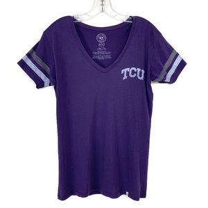 TCU Jersey V-Neck